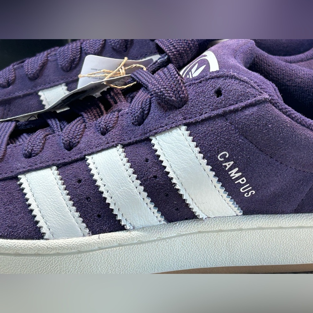Adidas Dark Purple Sneakers - Picture 6 of 9